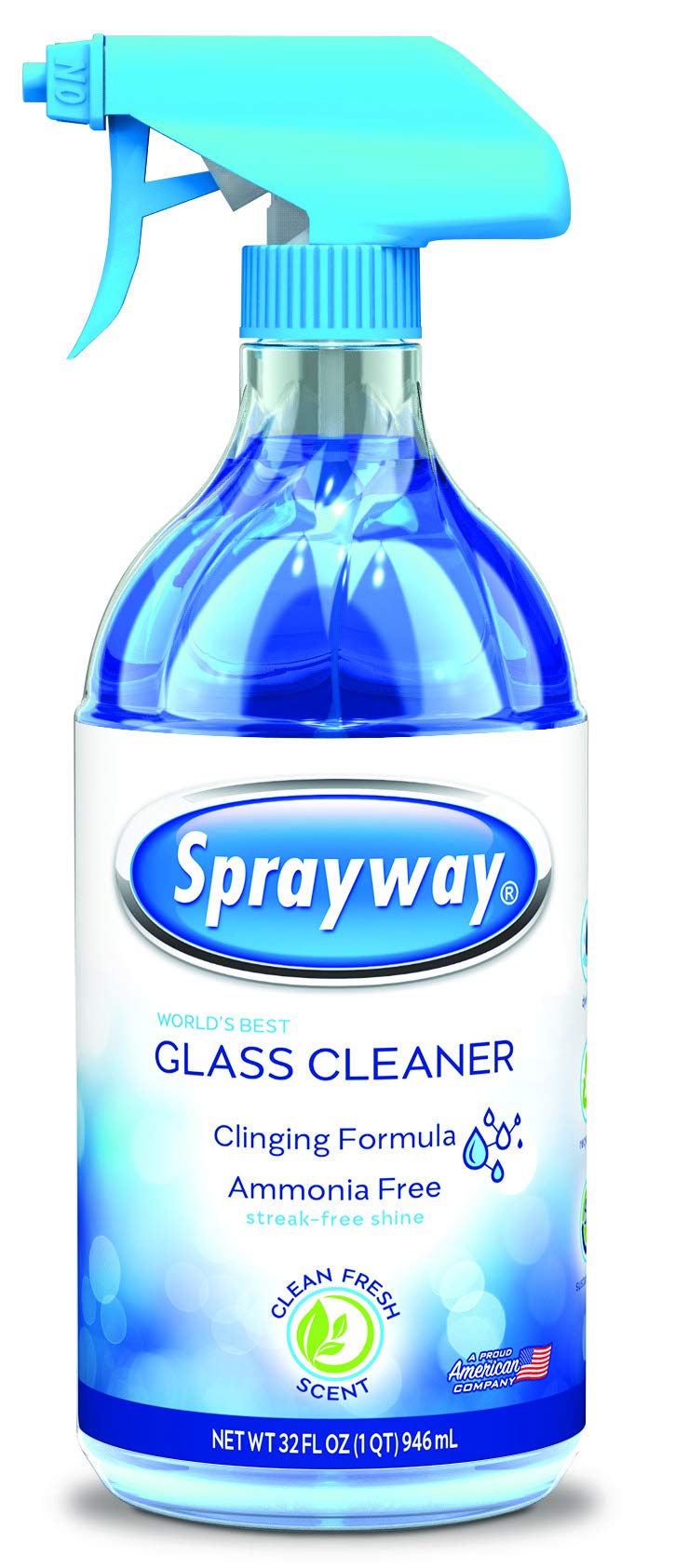 Sprayway Liquid Glass Cleaner, 32 Ounce