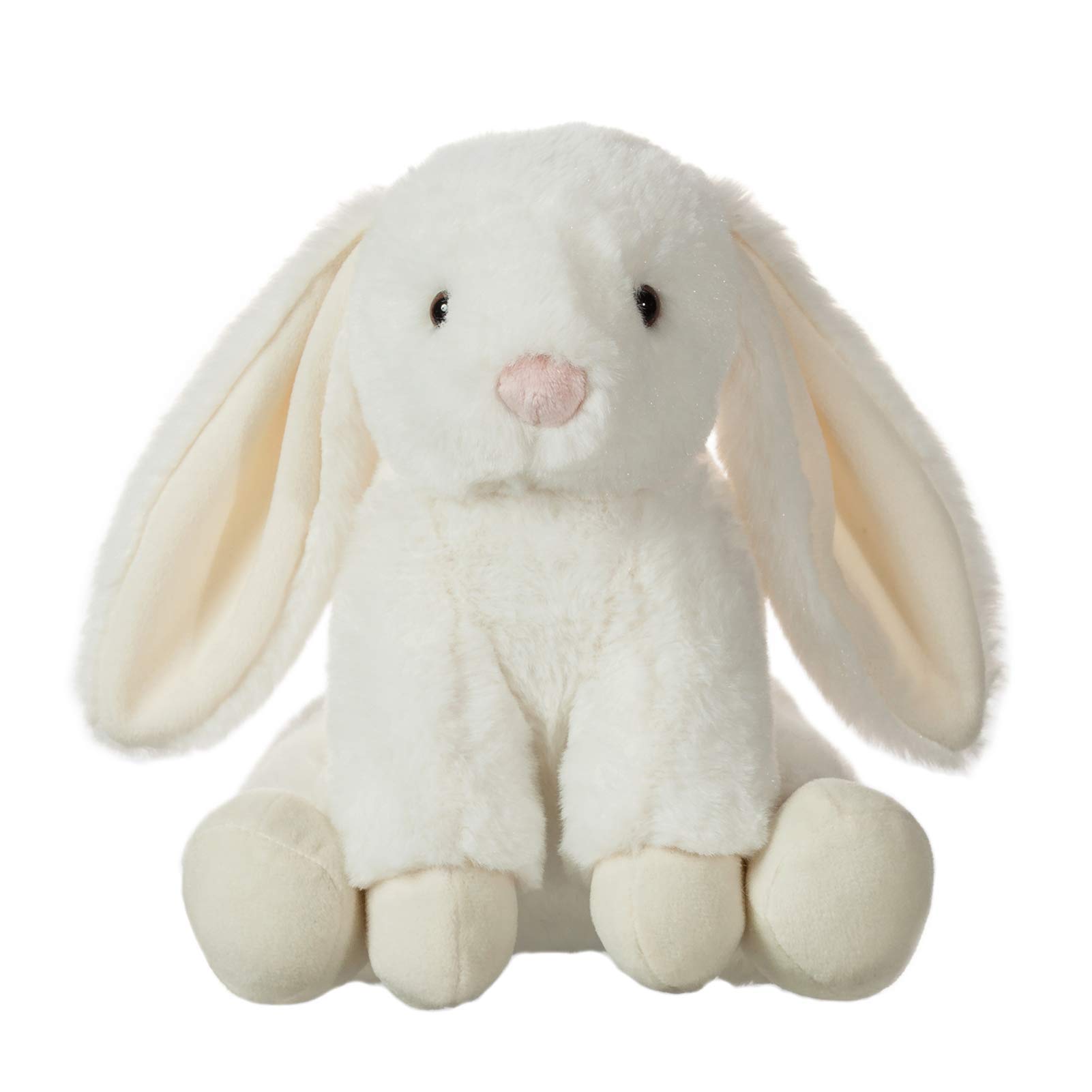 Apricot Lamb Soft Toys Plush Cream Bunny Rabbit Stuffed Animal with Fluffy Soft Ears (Cream Bunny, 8 Inches)