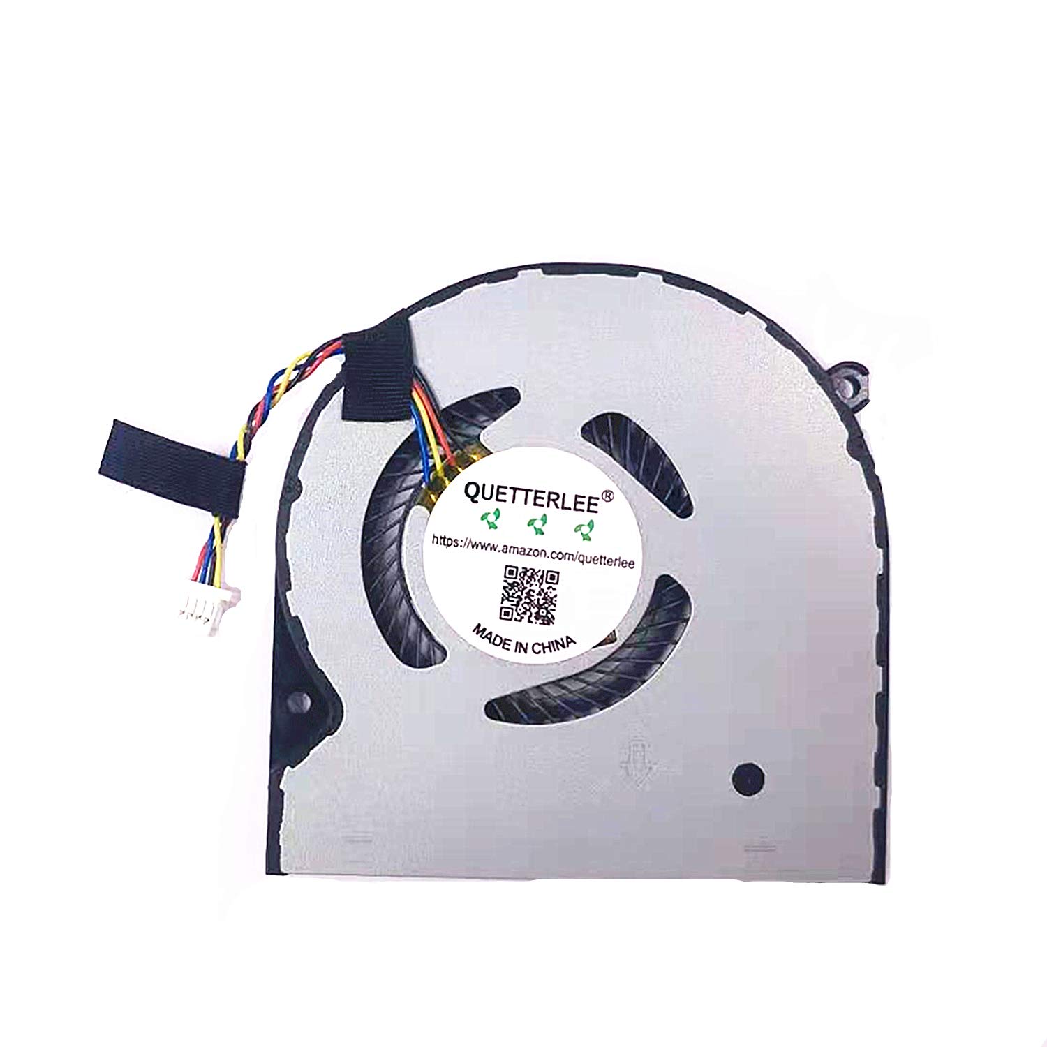 QUETTERLEE New CPU Cooling Fan for Toshiba Satellite Radius 12 P20 P25w p25w-C P25W-c2300 P25W-C2302 P20W-C P20W-C-103 P20W-C-106 P20W-CST3N02 Series DFS501105PQ0T FH2W AB06505HX040BZ0 00AST12 Fan