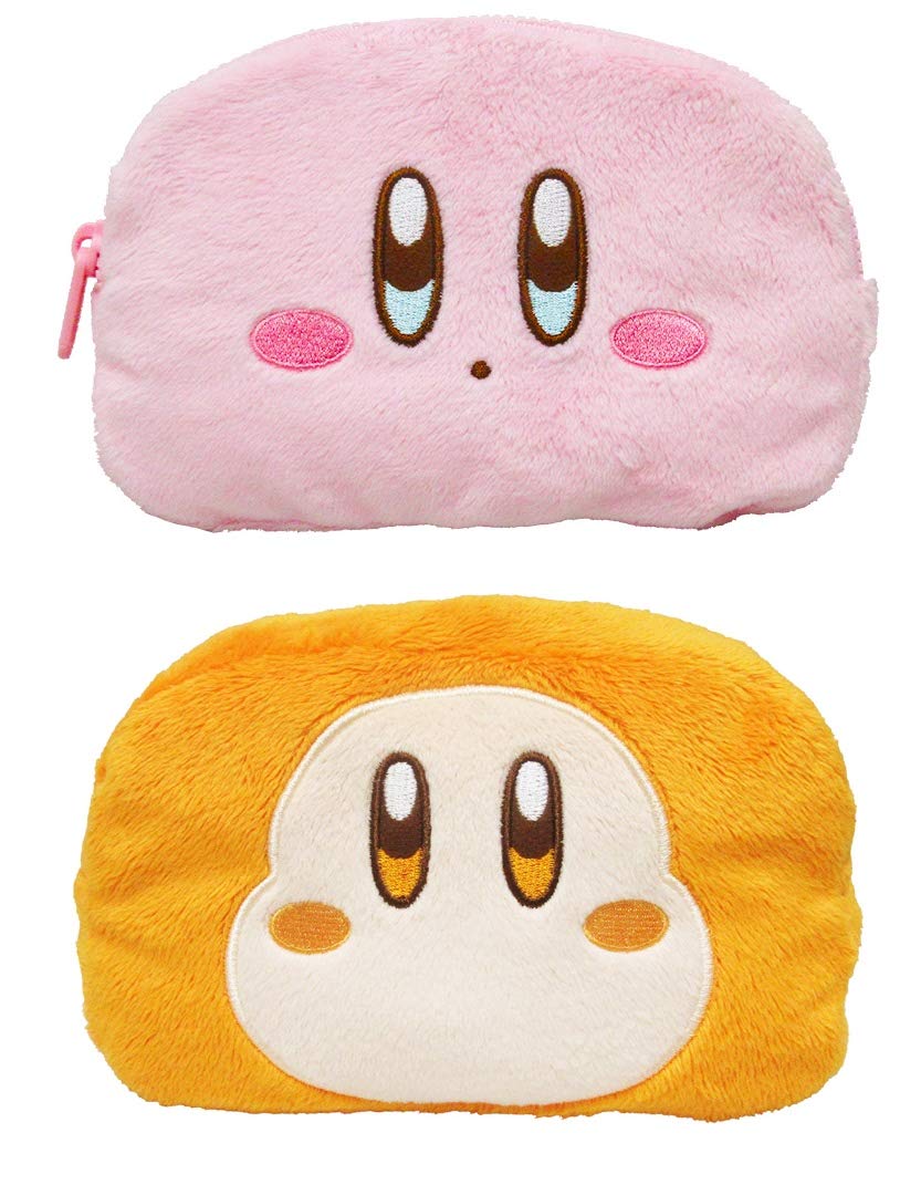 Kirby's Dream Land 2-Sided Reversible Pouch Kirby Super Star Storage Case