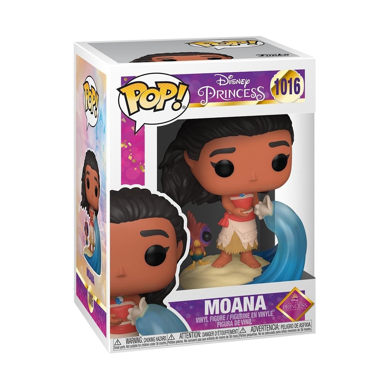 Funko Pop! Disney: Ultimate Princess - Moana - Disney Princesses - Collectable Vinyl Figure - Gift Idea - Official Merchandise - Toys for Kids & Adults - Movies Fans - Model Figure for Collectors