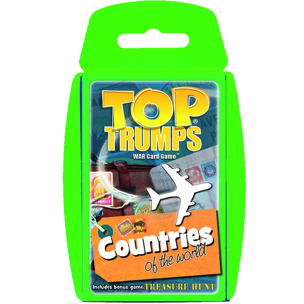 Countries Of The World Top Trumps Card Game | Educational Card Games