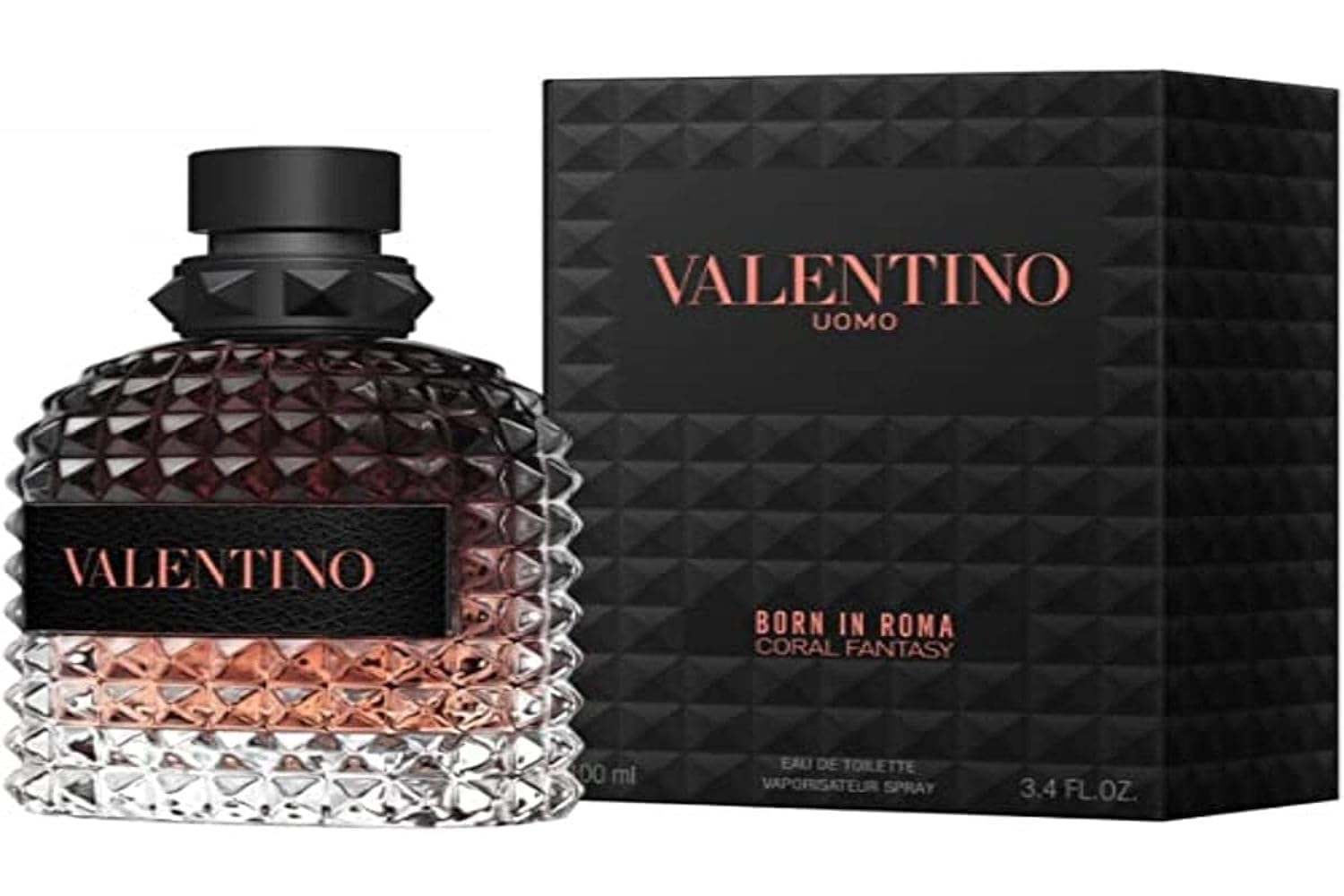 Valentino Uomo Born In Roma Coral Fantasy for Men - 3.4 oz EDT Spray