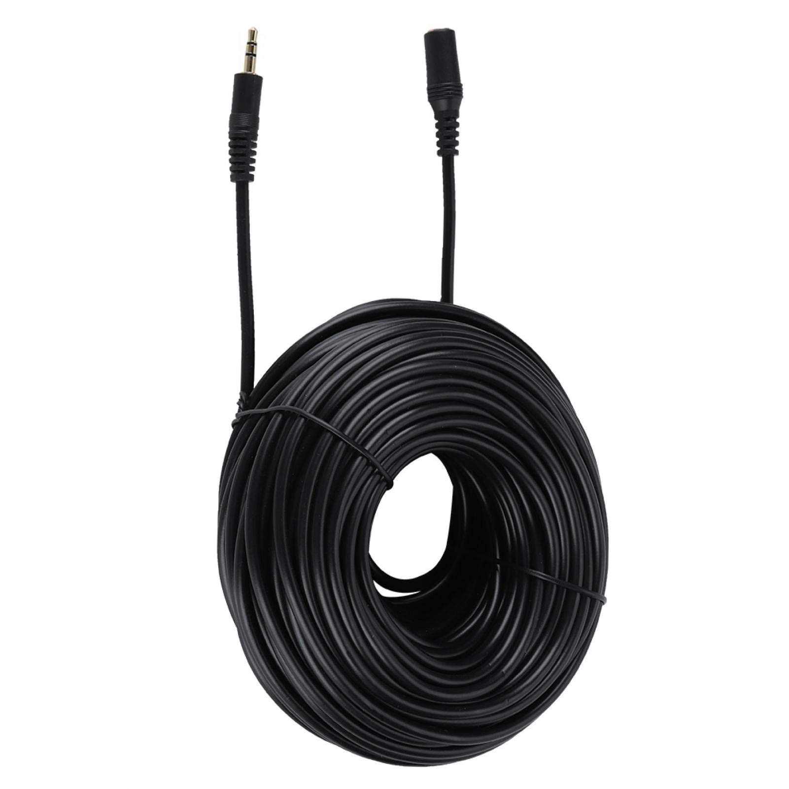 Audio Cable, Sturdy Jack Aux Cable, Durable Convenient Easy to Use General Purpose Professional Use for Computer Desktop PC(30 Meters)