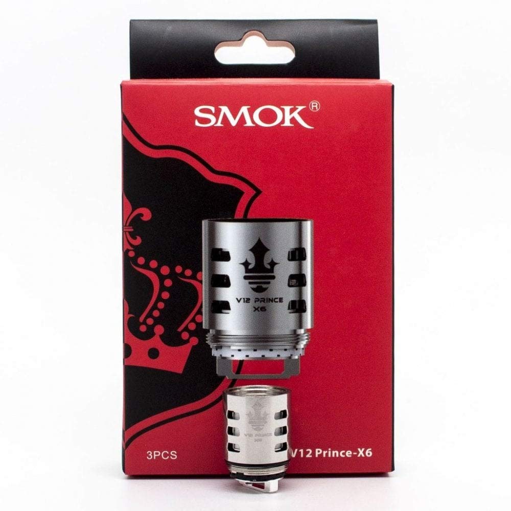 SMOKV12 Prince X6 Replacement Coils 0.15 OHM (50-120W) TFV12 (3 x Coils (Full Pack))