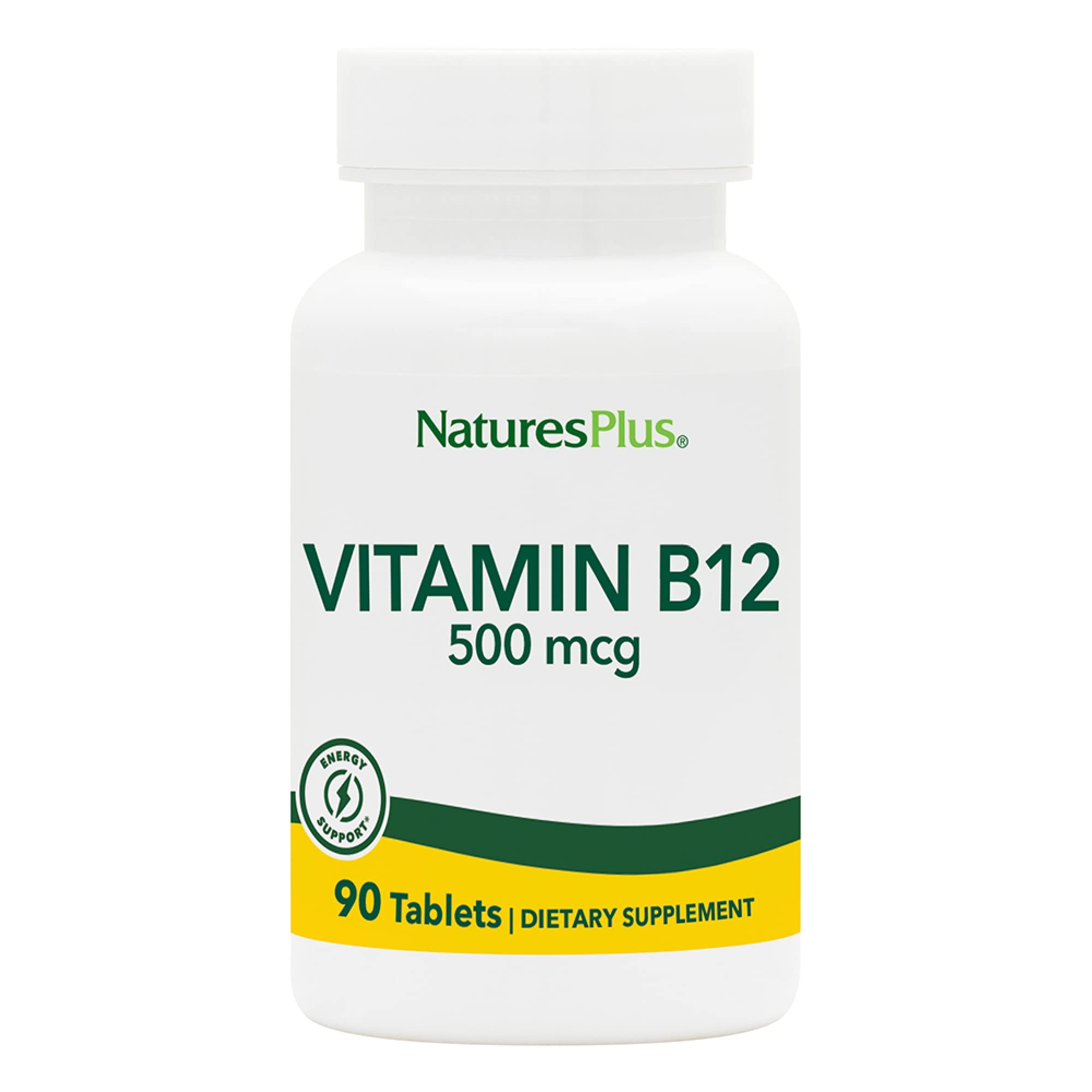 Natures Plus - Vitamin B12 500 Mcg. 90 Tablets 49717