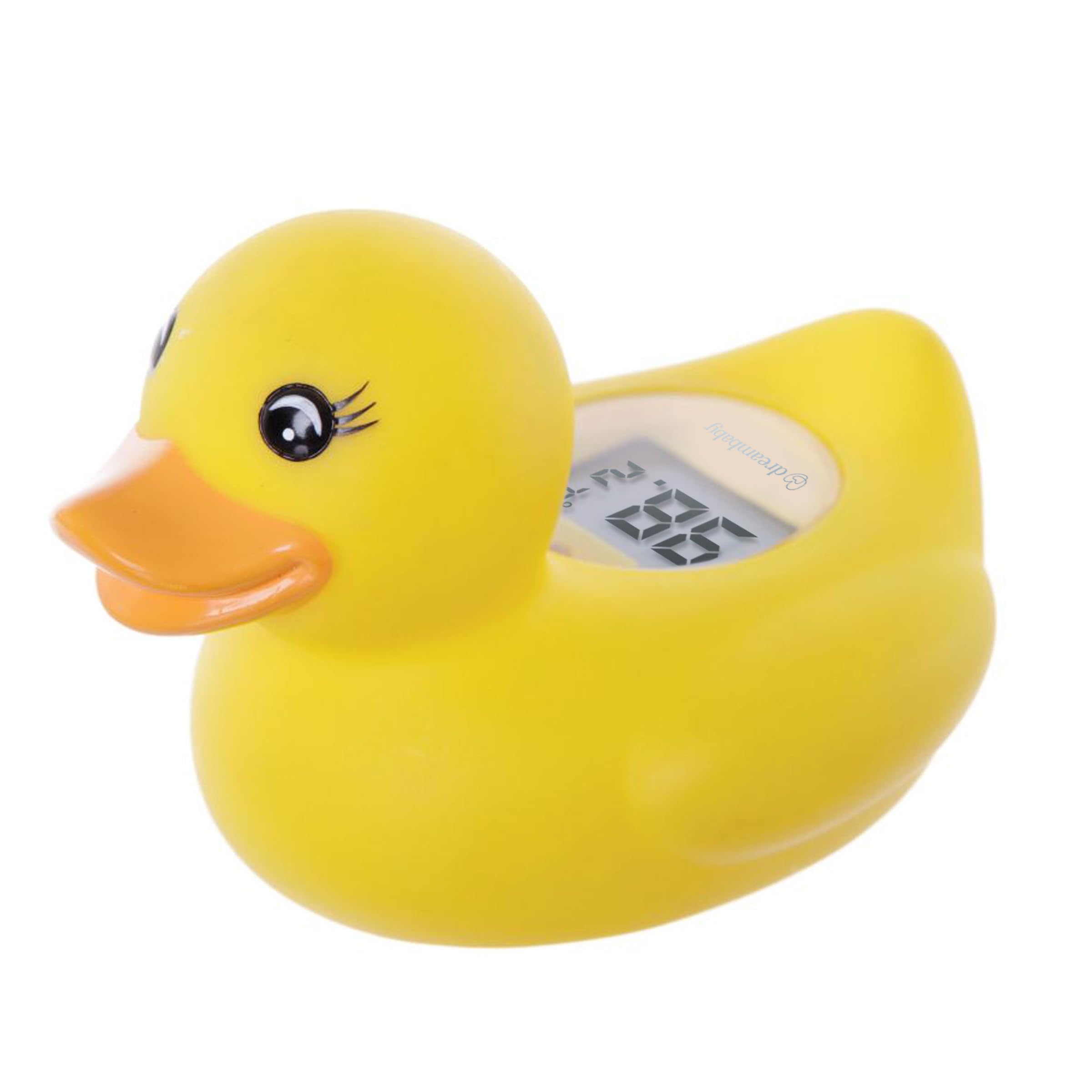 DreambabyDuck Baby Bath Thermometer - Instant Read Digital Thermometer for Water and Room Temperature - Floating Baby Bath Toy - Newborn Must-Have