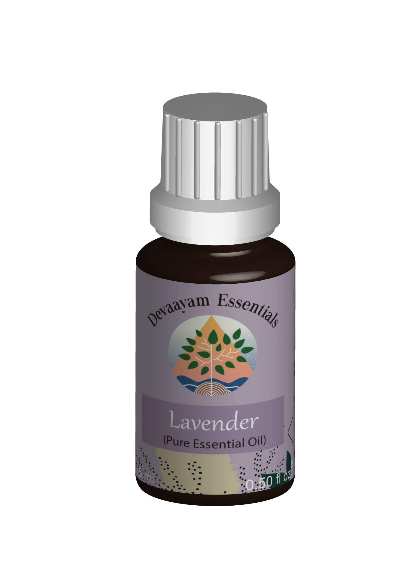 Organic Lavender Essentials Oil For Skin, Diffuser, Hair, Young Living By Devaayam Essentials | 15ml.