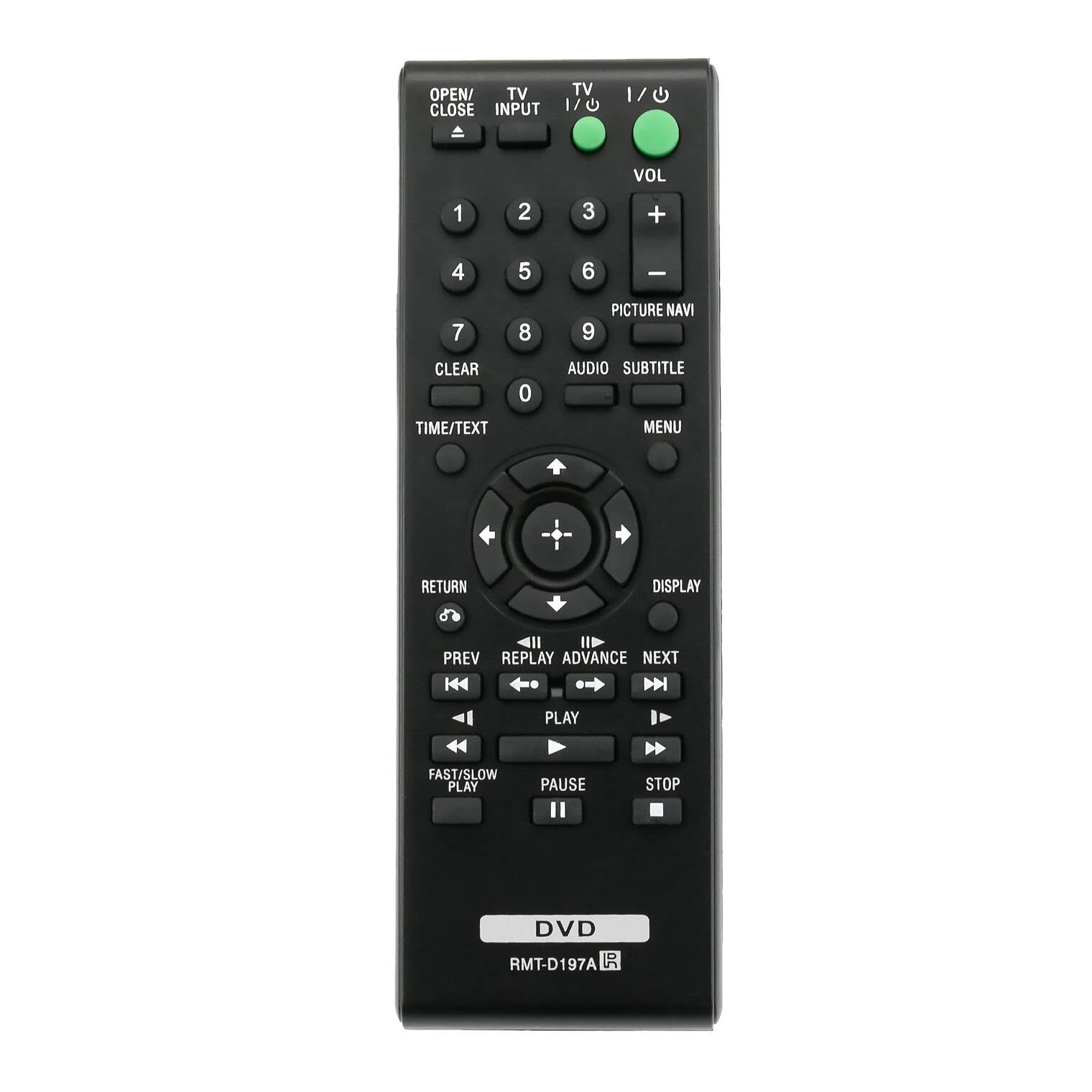 NKF New Remote RMT-D197A for Sony DVD DVP-SR210 DVP-SR210P DVP-SR510 DVP-SR510H