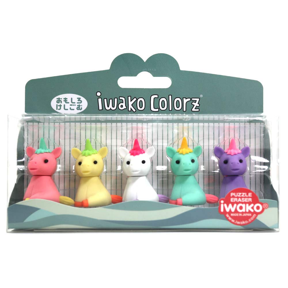 Iwako ColorZ Panda Puzzle Eraser