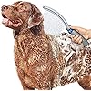 Waterpik Pet Wand Pro Dog Shower Attachment for Fast and Easy Dog Bathing and Cleaning, Indoor and Outdoor Sprayer Includes 8-Foot Flex Hose, Blue/Grey, PPR-252E