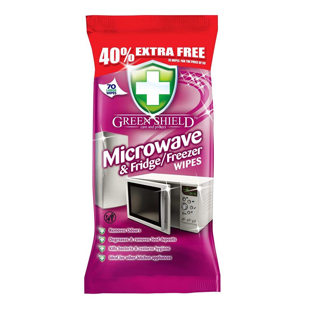 Green Shield Microwave Wipes - 70S