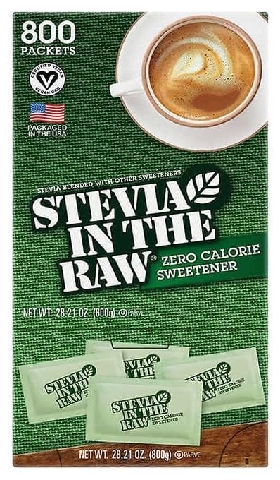 Stevia in the Raw Zero Calorie Sweetener Portion Packets, 800-count