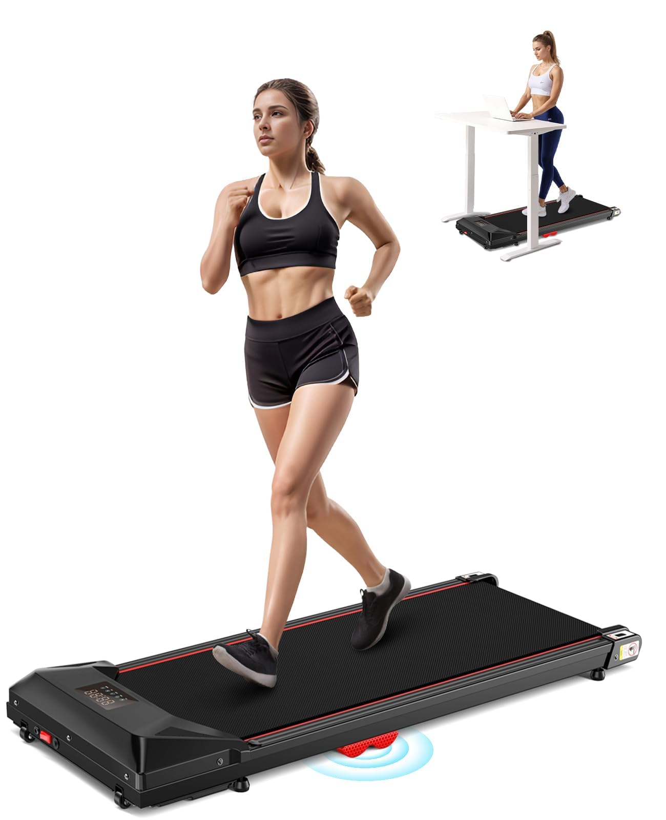 Sperax Walking Mat, Treadmill, Walking Pad, Silent Exercise at Home and Office