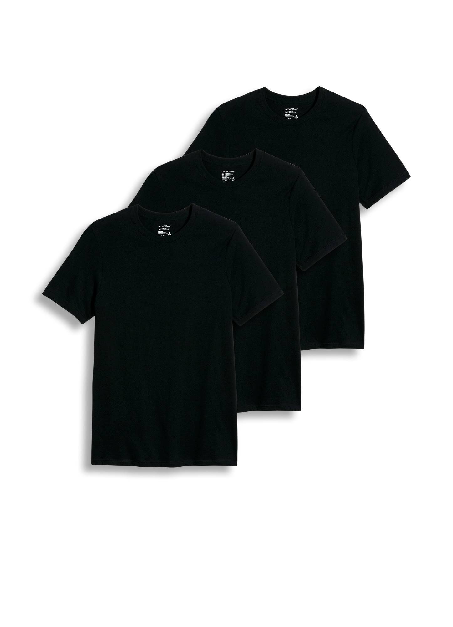 Jockey Men's Undershirt Classic Crew Neck - 3 Pack