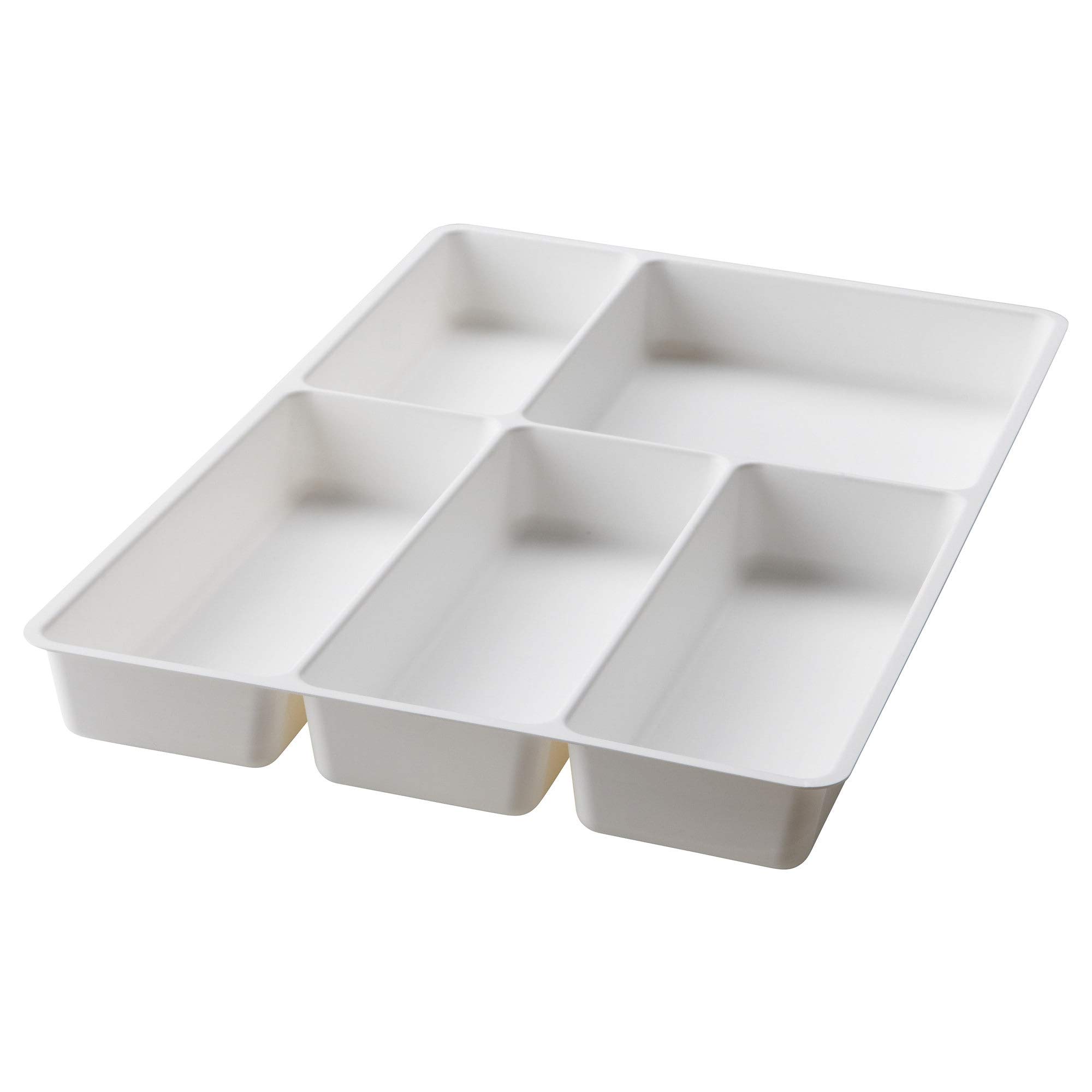 Ikea STODJA Cutlery Tray, White, 31x50 cm (12x20)