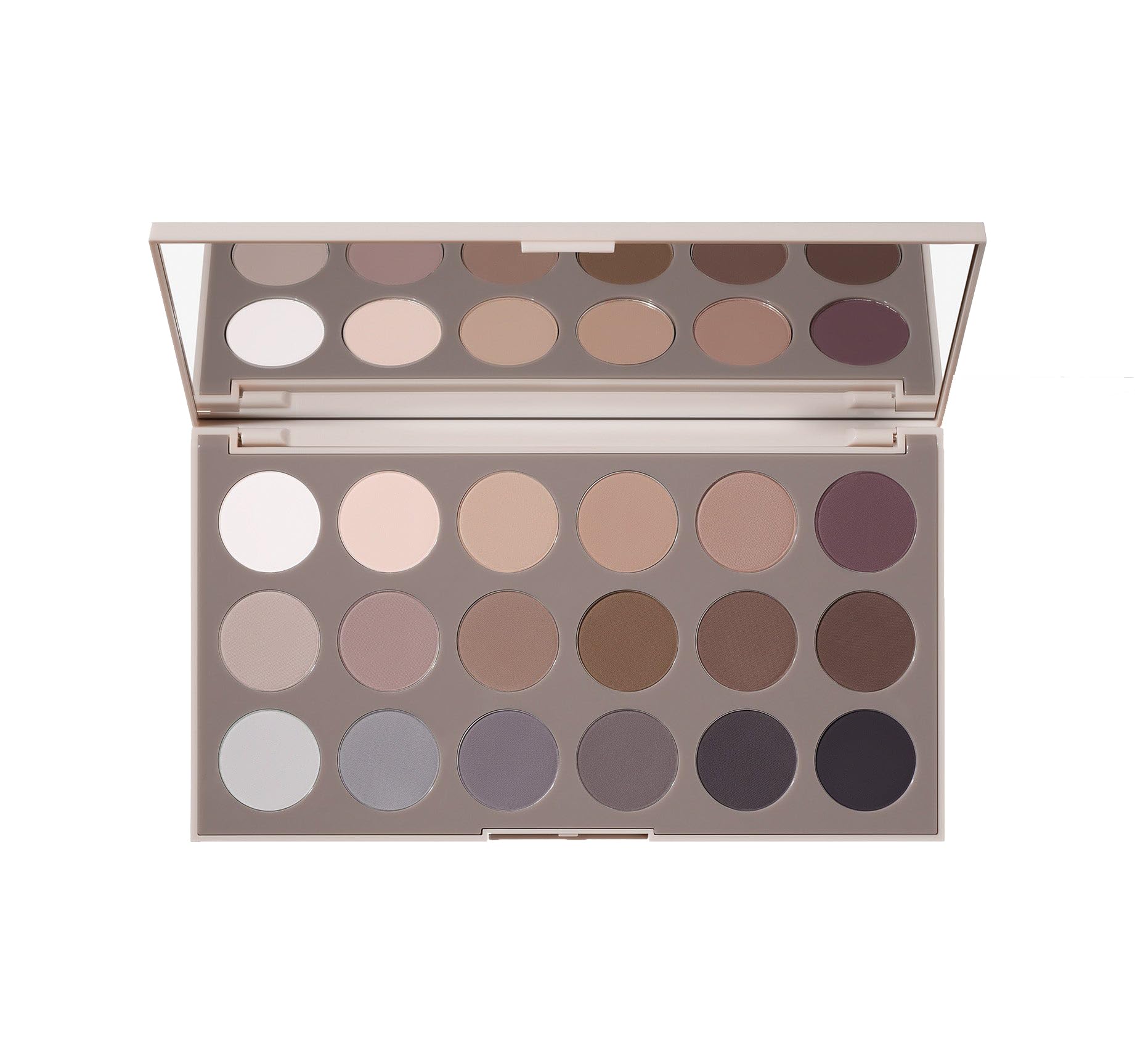 MorpheMatte Essentials Arthistry Palette (18CT Cool), Grey,Rose,Silver,White