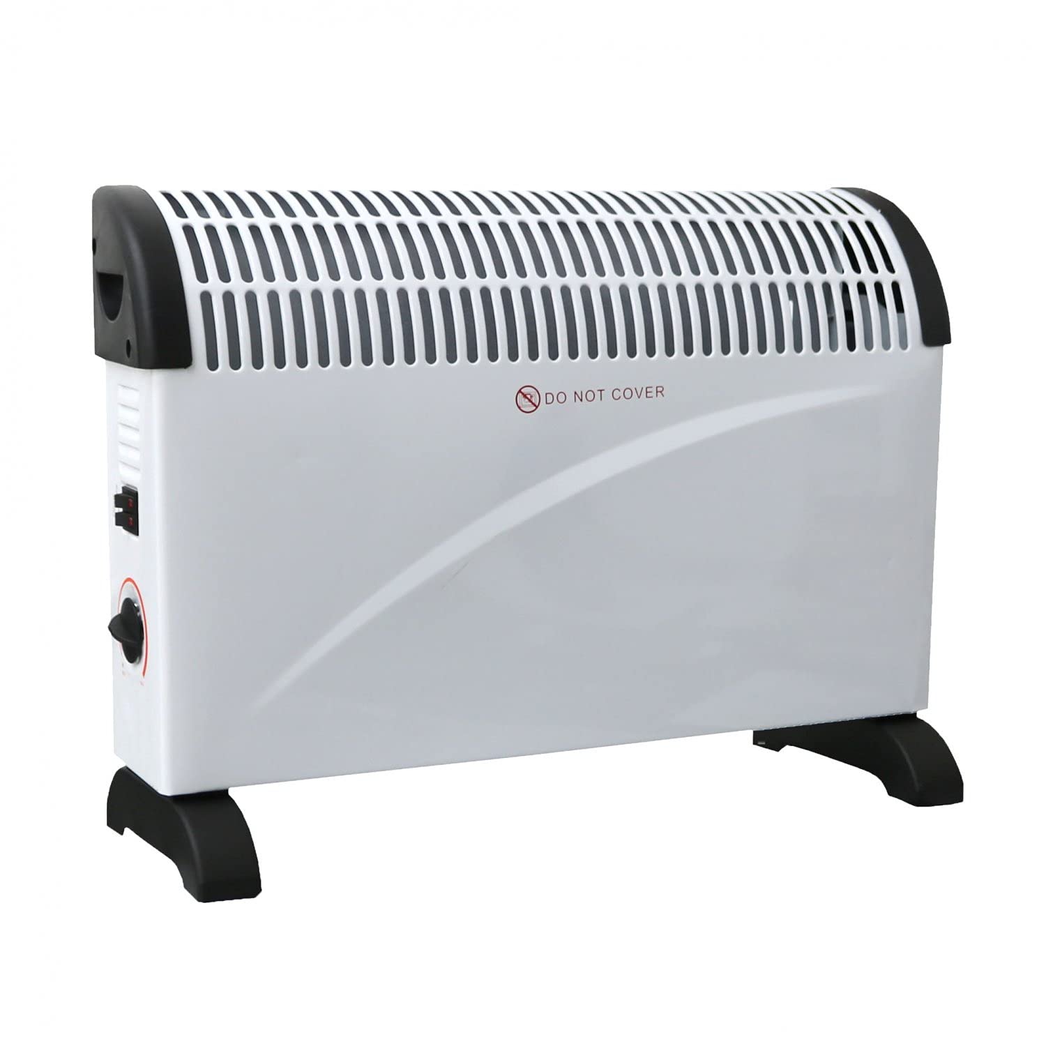 OyplaElectrical 2KW Free Standing Convector Heater, White