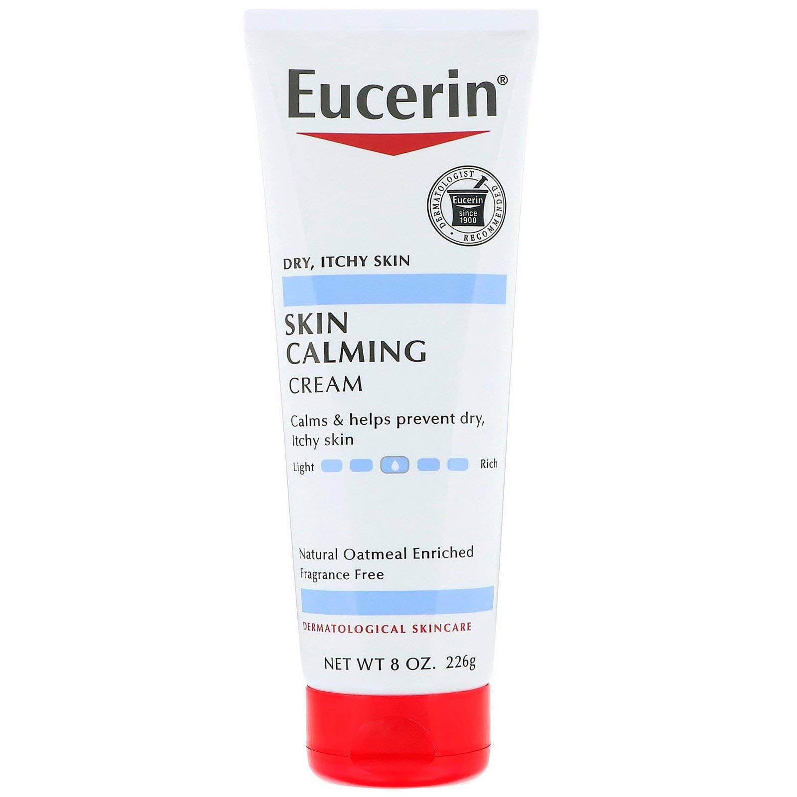 Eucerin U-BB-1416 Calming Creme Daily Moisturizer - 8 oz - Moisturizer Cream