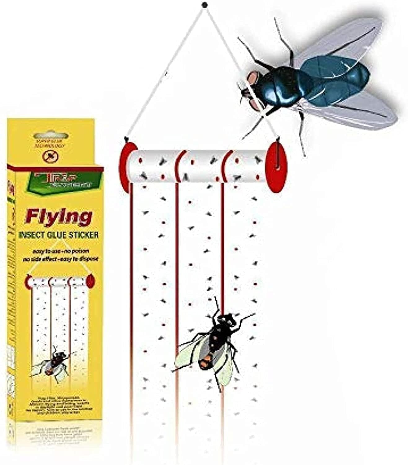 YU WELL SHOP ON THE GO Flying Insect Glue Sticker - Smart Innovation Flying Insect Glue - Goodbye Flying Insect