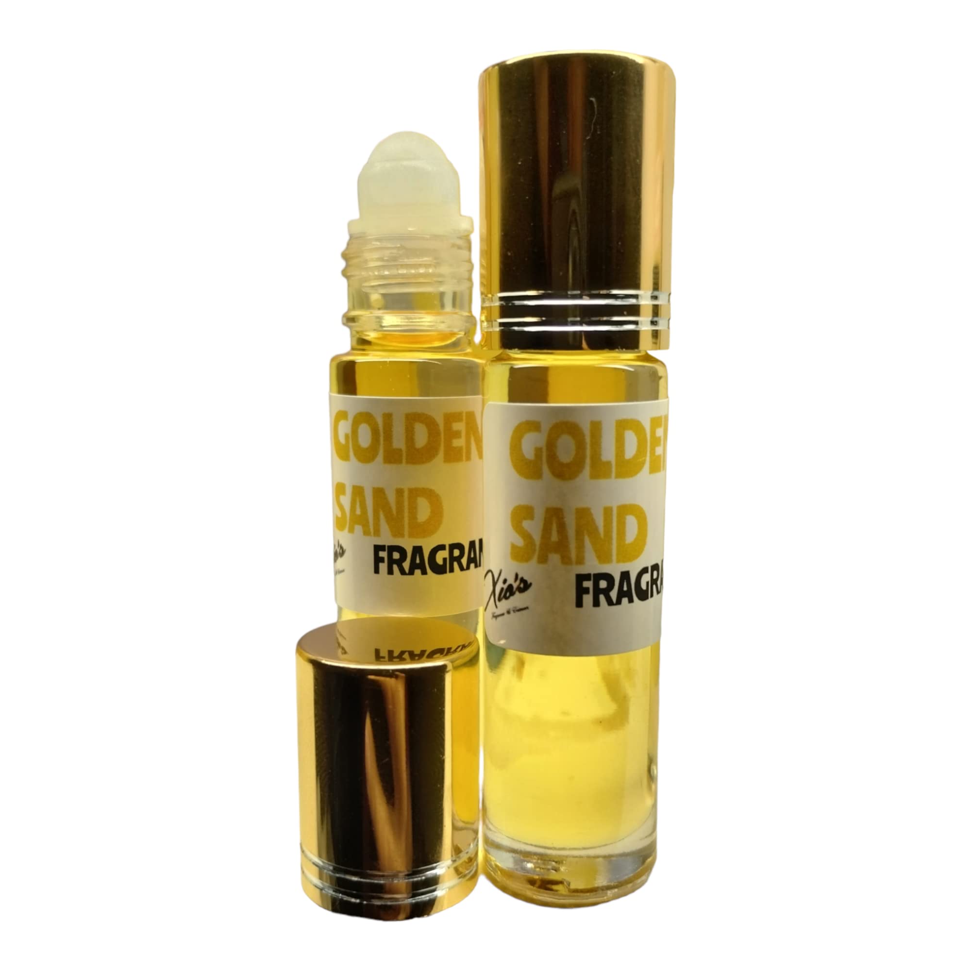 Golden Sand - Two Bottles (10ml) Perfume Oil by Xios Fragrances & Essences