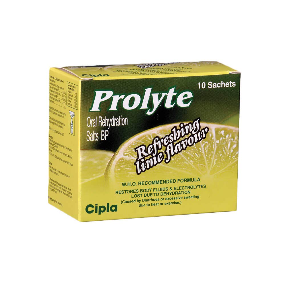 Prolyte Lime Sachets 4.2 g 10's