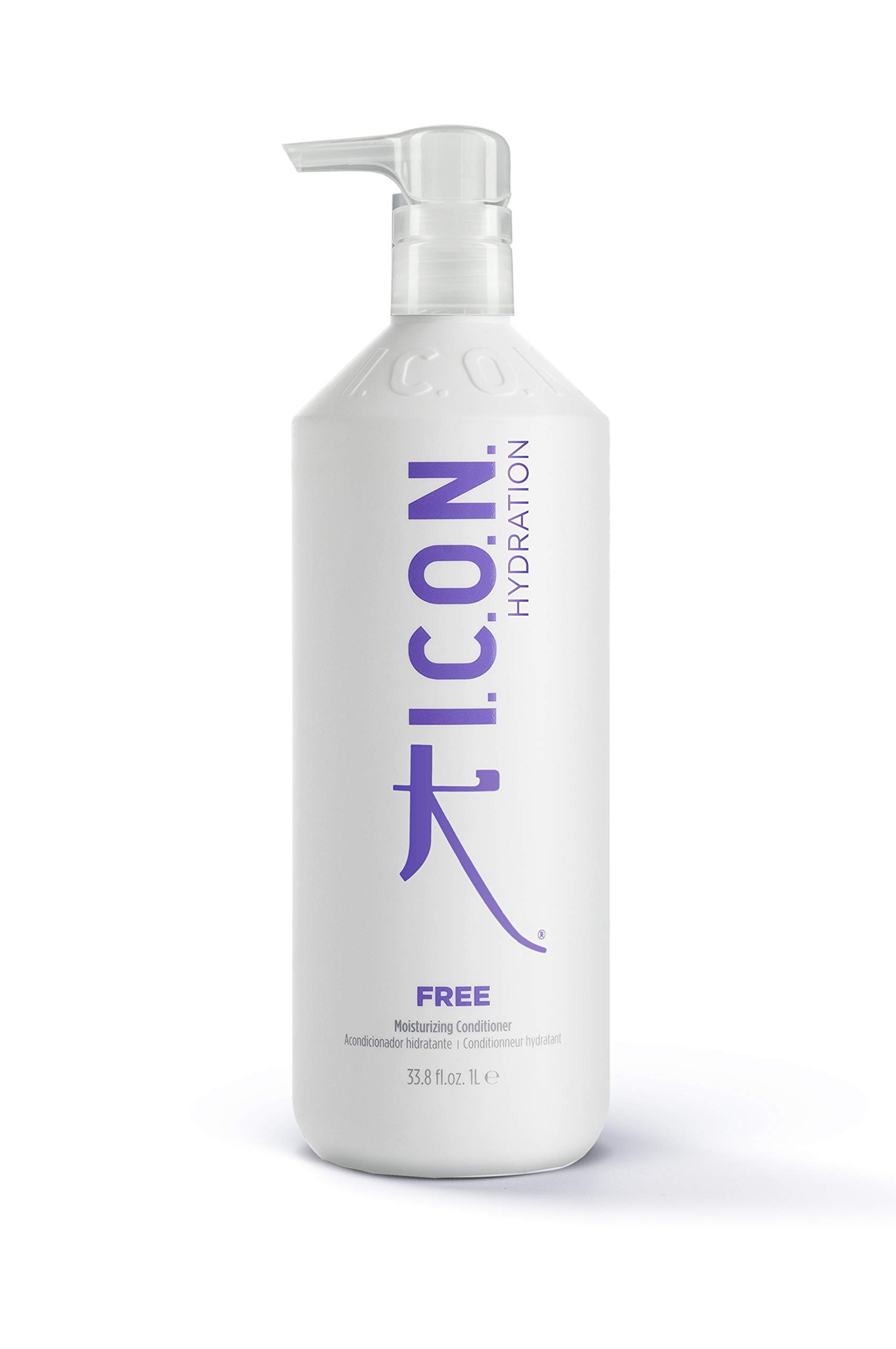 K I.C.O.N.I.C.O.N. Free Moisturizing Conditioner, Salon-Quality Hair Care, 33.8-Ounce Bottle