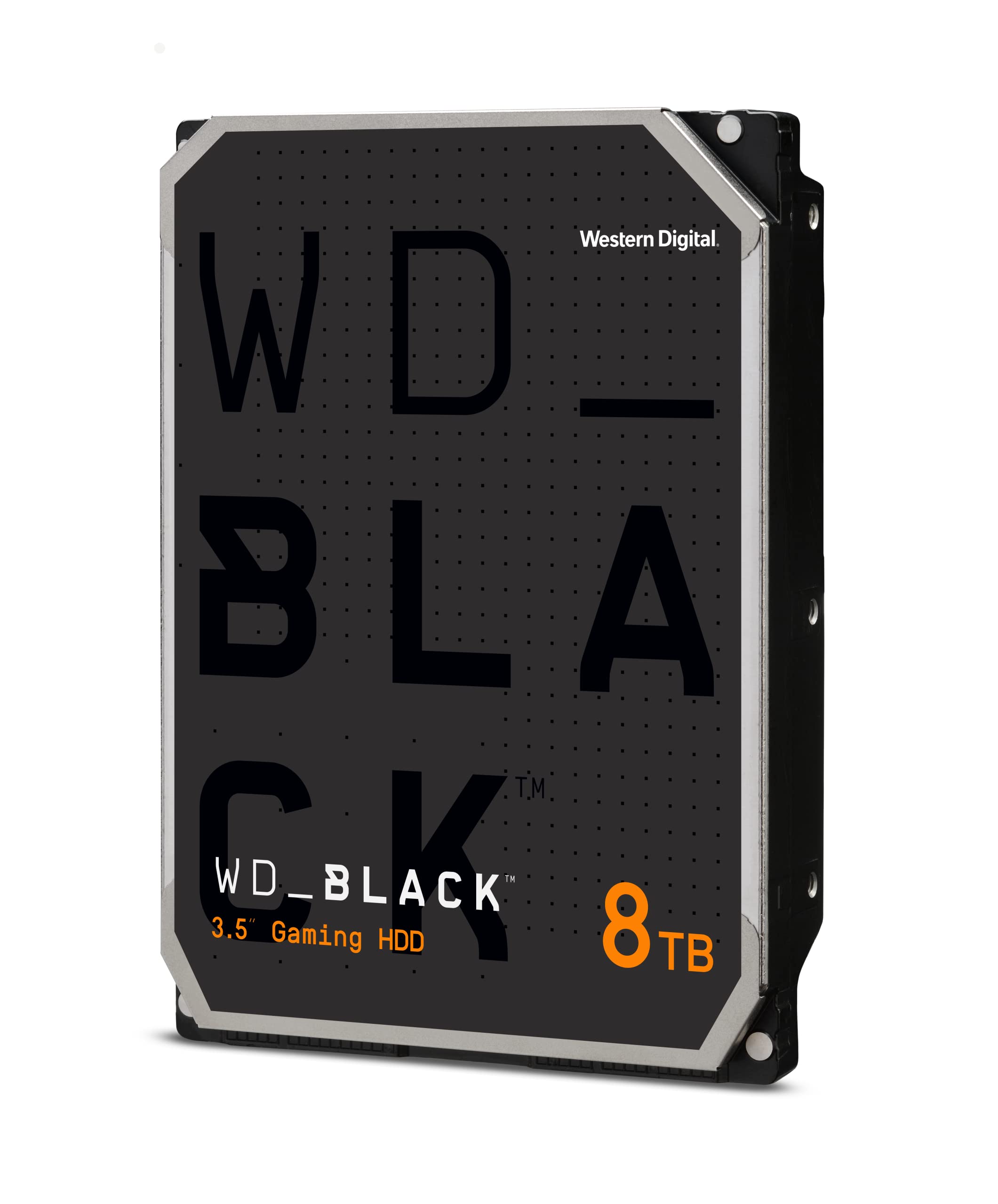 Western Digital 8TB WD_Black Performance Internal Hard Drive HDD - 7200 RPM, SATA 6 Gb/s, 256 MB Cache, 3.5" - WD8002FZBX