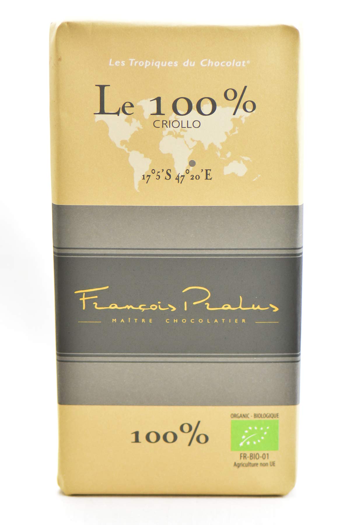 Francois Pralus Le 100% Chocolate Bar - 18 pack