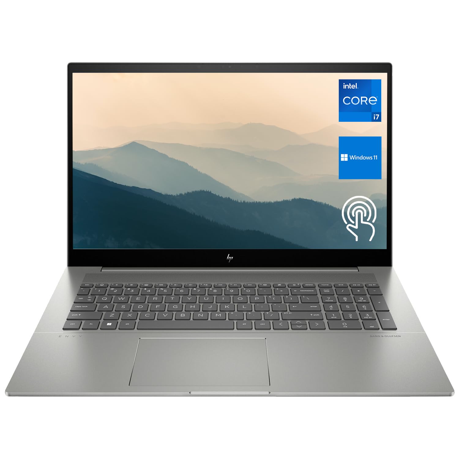 HP 2023 Latest Envy 17T Premium Laptop, 17.3" FHD Touchscreen, Intel Core i7-13700H, 32GB RAM, 1TB SSD, Webcam, HDMI, Wi-Fi 6, Backlit Keyboard, Windows 11 Home, Grey