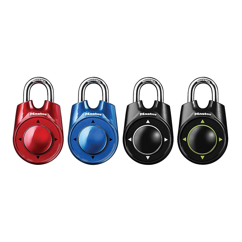 Master Lock Directional Combination Lock, Set Your Own Directional Lock, Combination Lock for Gym and School Lockers, 1500iD