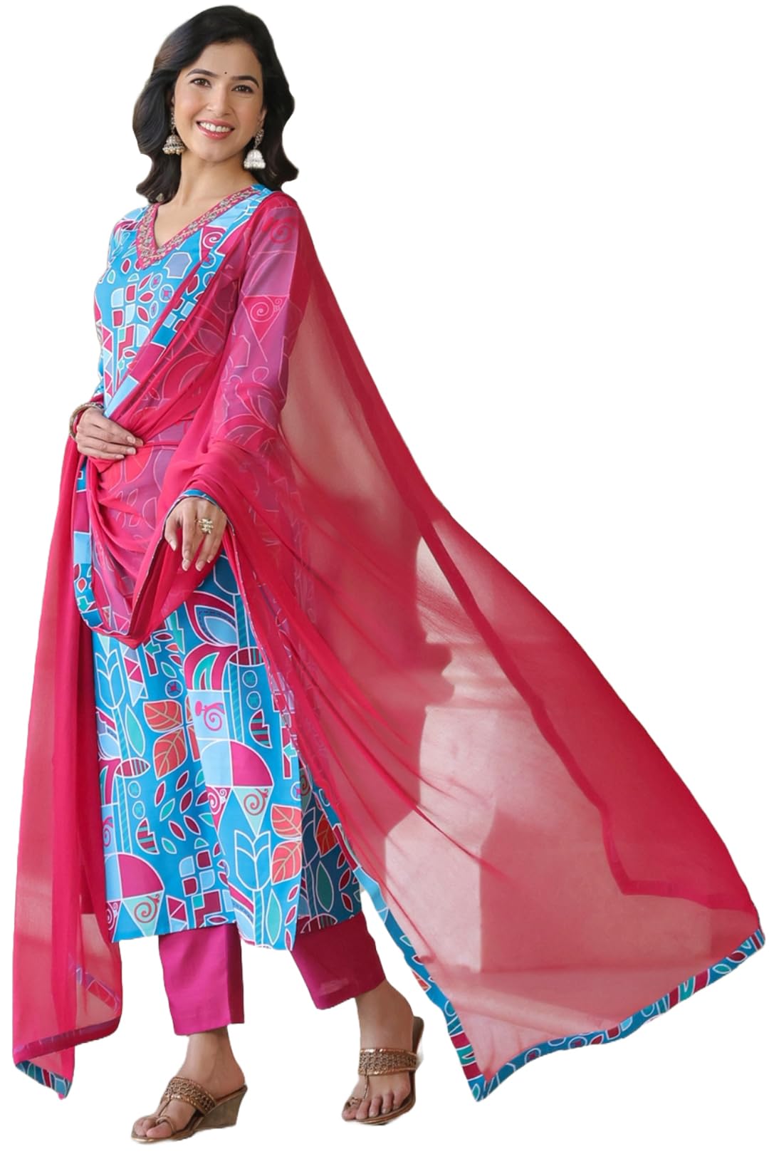 ANNI DESIGNER Women Kurta with Pant & Dupatta