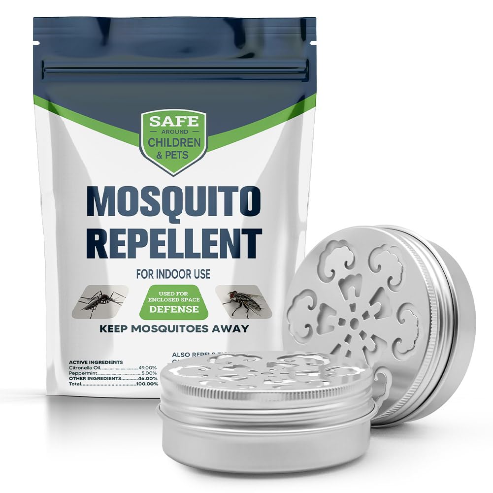 SFDINVFI Mosquito Repellent, Mosquito Repellent Outdoor Patio, Indoors Mosquito Repellents, Mosquito Repellent for Kids, Mosquito Barrier, Mosquito Control, Outdoor Mosquito Repellent for Patio- 2P