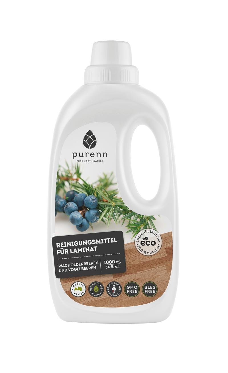 Purenn Laminate Floor Cleaner With Juniper & Rowanberry Extract 1ltr