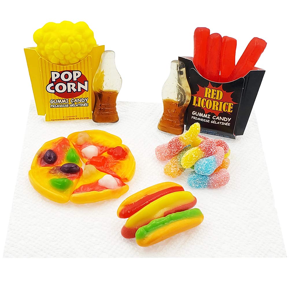 Fruidles Gummi Candy Bags, Fat-Free (Movie Bag)