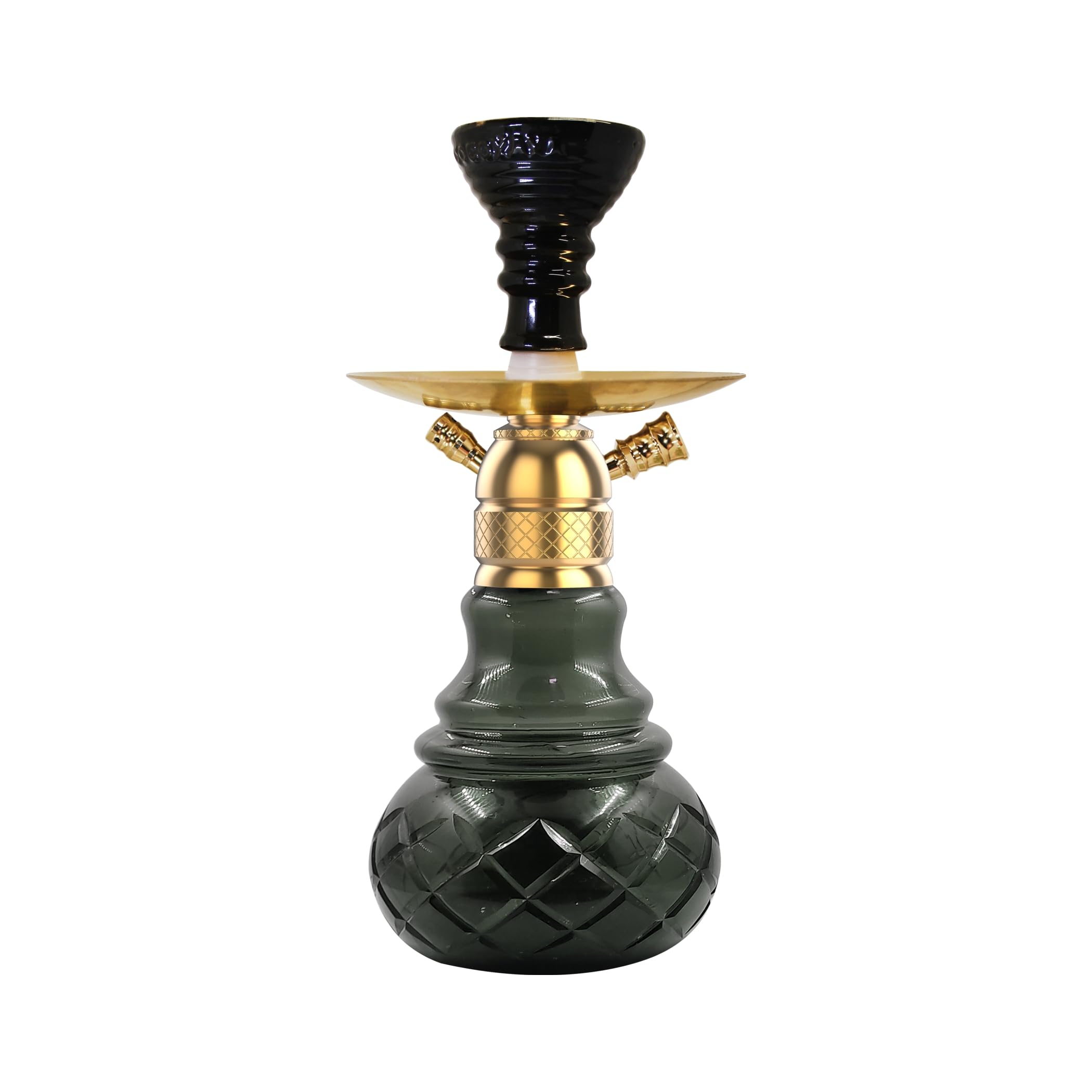 COCOYAYA X Series Hookah X5 Golden (Black Base)