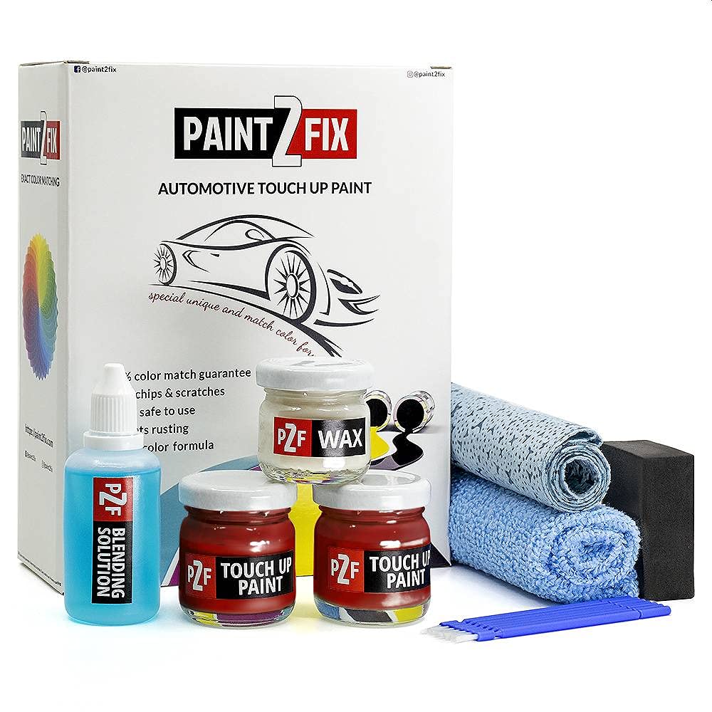 Touch Up Paint for Nissan - Cayenne Red NAH | Force Red | Scratch and Chip Repair Kit - 40ml Medium Size