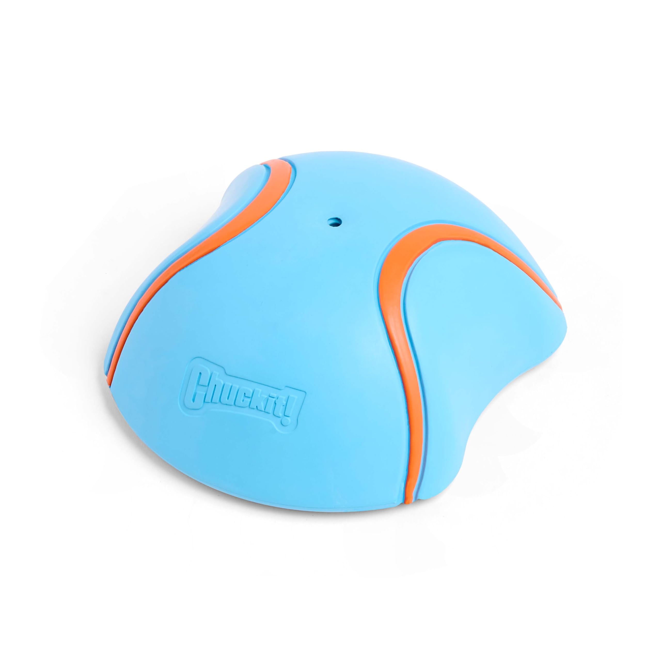 Chuckit! indoor super slider dog self fetch squeaker toy -glides harmlessly on most indoor surfaces