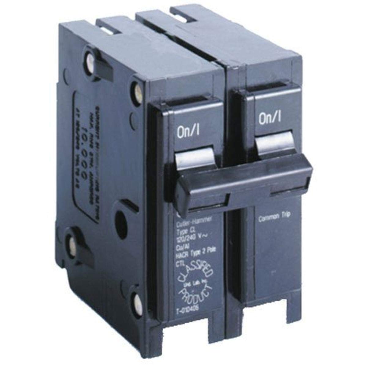 Eaton Corporation CL230CS Double Pole Ul Classified Replacement Breaker, 240V, 30-Amp