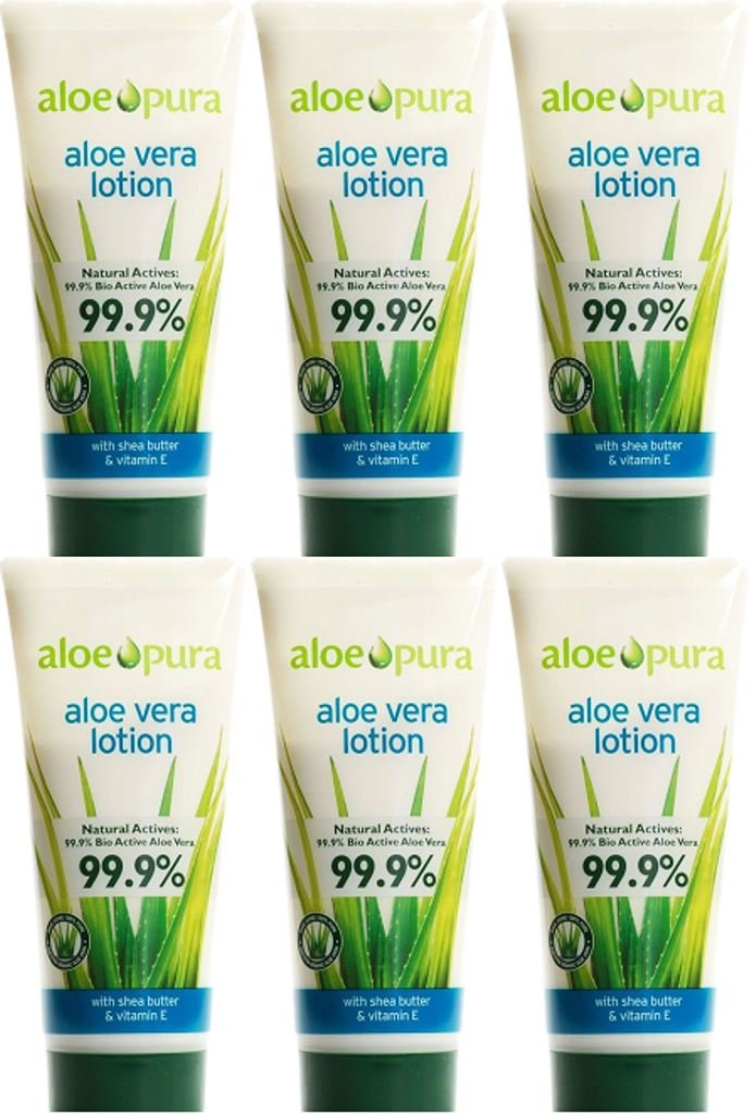 Aloe PuraAloe Vera Lotion 200ml x 6 Packs