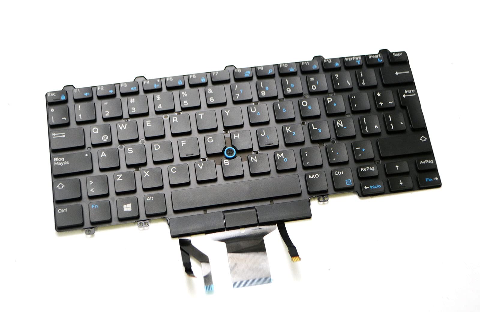 Genuine OEM Replacement Keyboard for DELL Laptop Fits Latitude E5470 E5450 E5480 E5490 E7450 E7470 E7480 E7490 QWERTY Latin Spanish Teclado Backlight