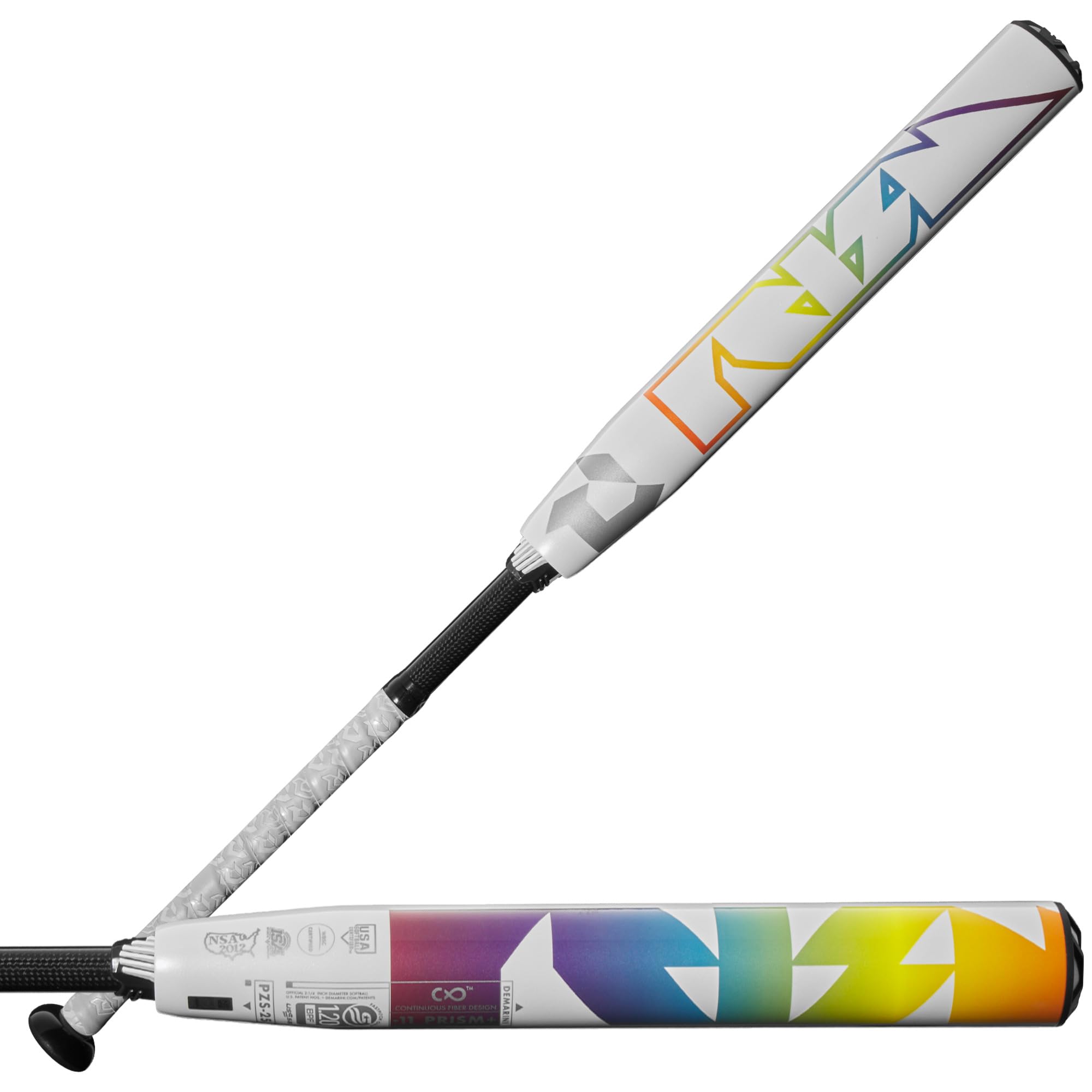 DeMarini 2025 Prism+ Fastpitch Softball Bats: -11 and -10 Drop