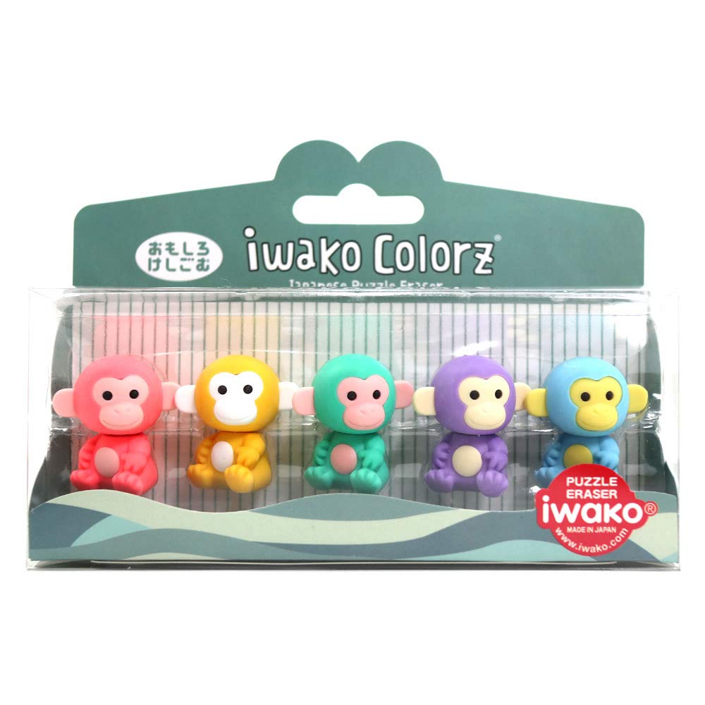 Iwako ColorZ Panda Puzzle Eraser