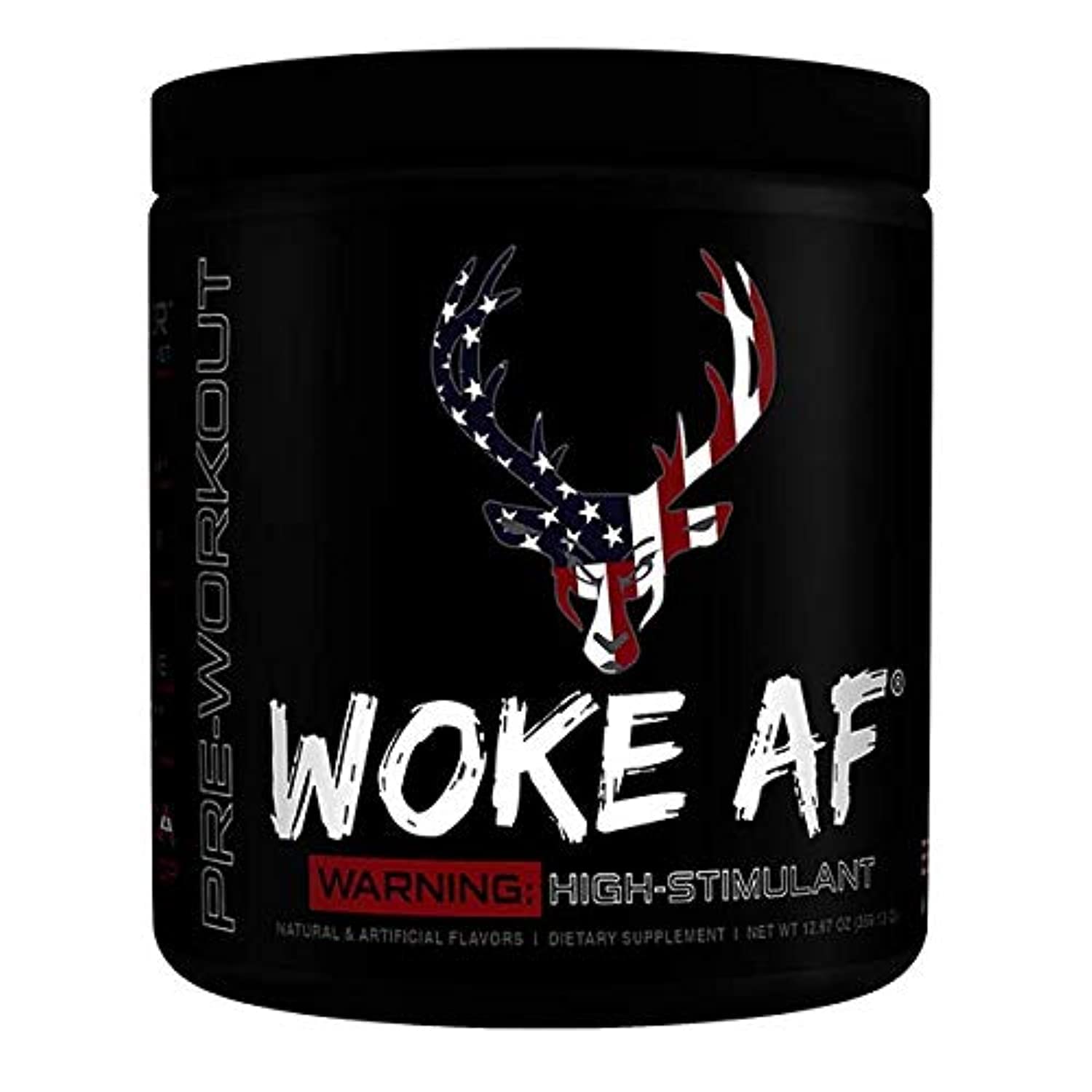 WOKE AF Pre Workout Fat Burner America Rocket Pop 30 Servings