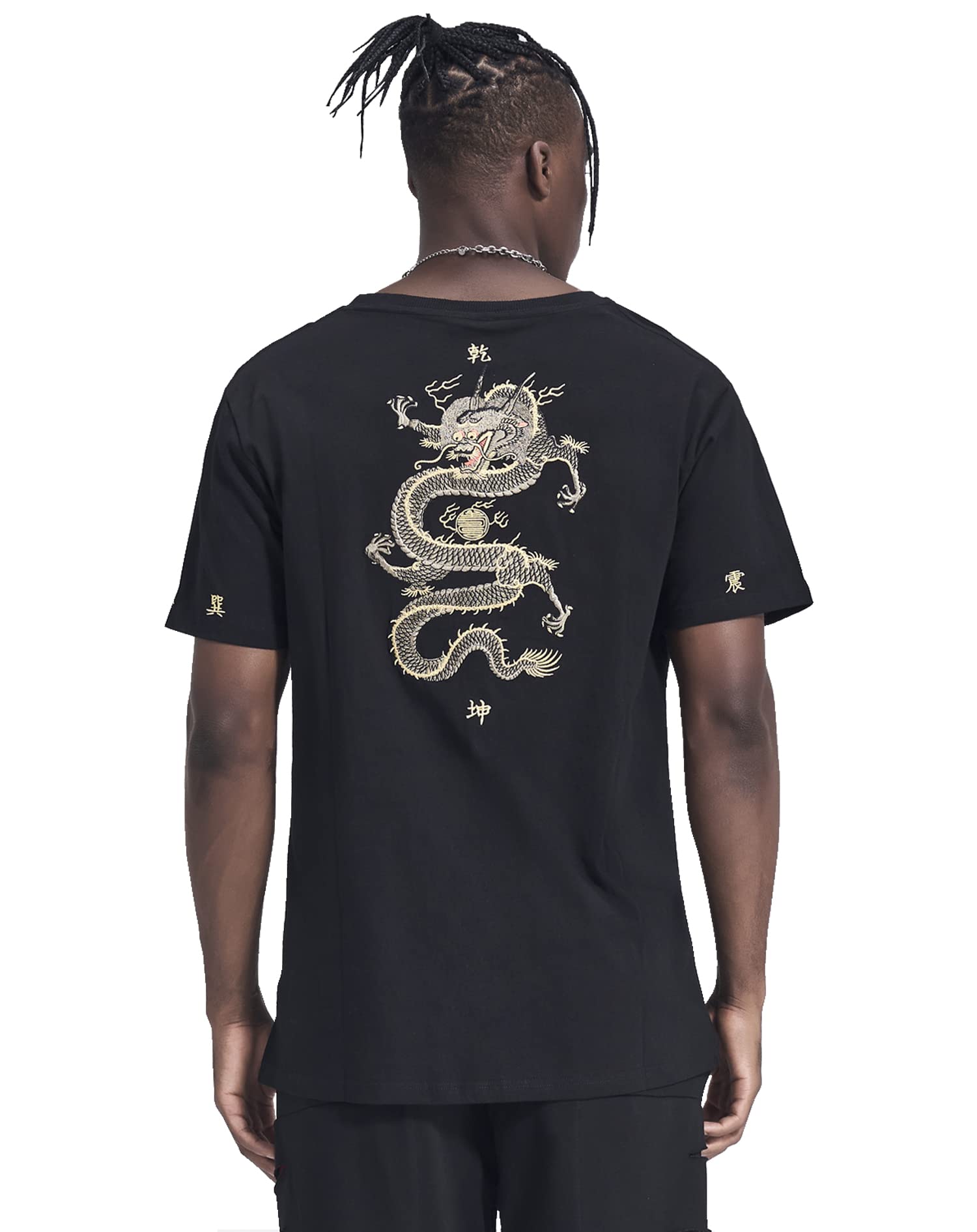 MFCT Men's Japanese Dragon Embroidered Tee