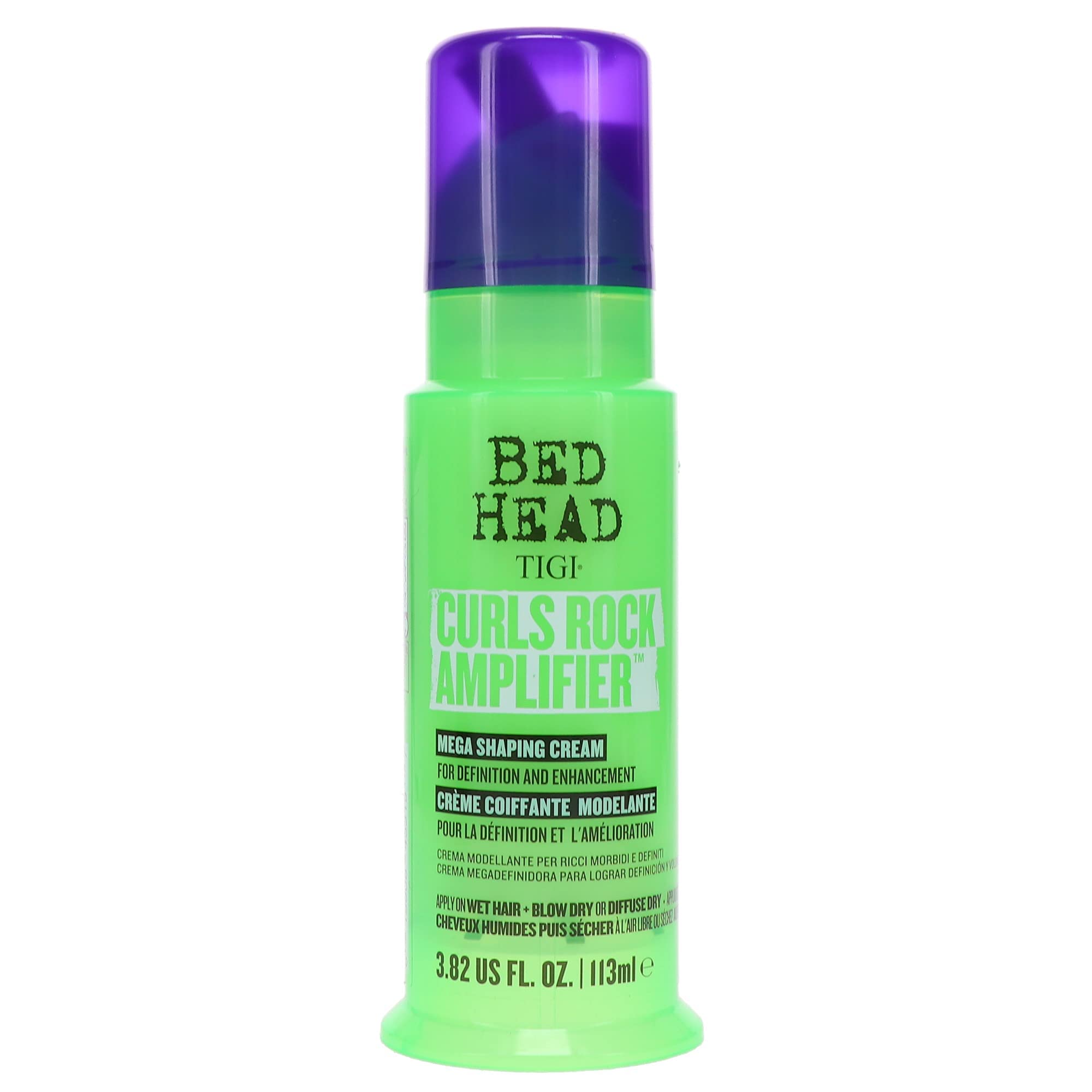 Bed Head By Tigi - Curls Rock Amplifier Curly Hair Cream - Hair Products For Defined Curls - 113Ml