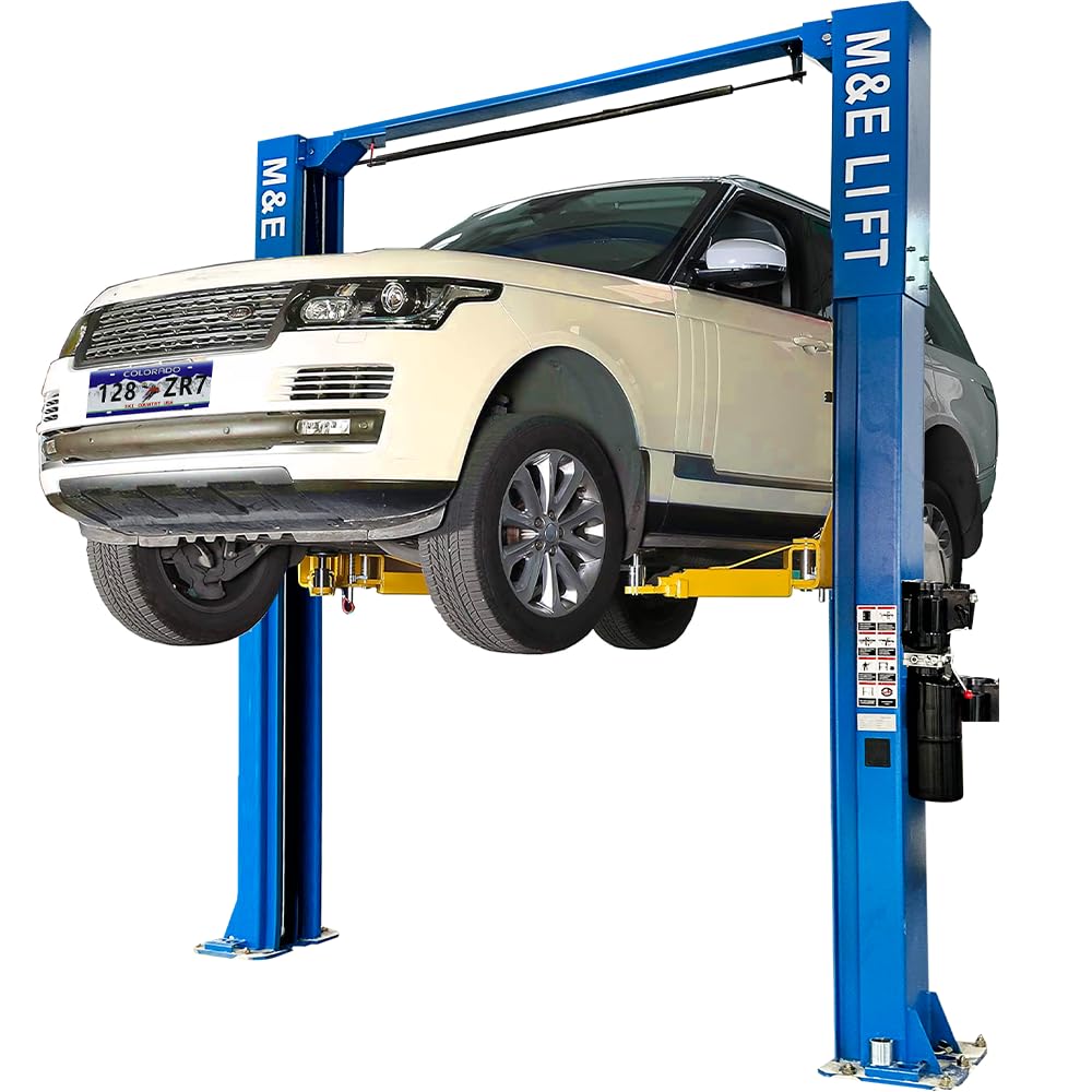 ME 2 Post Lift 11000lbs Two Post Lift Auto Lift Car Lift Hoist Equipment LM1100S