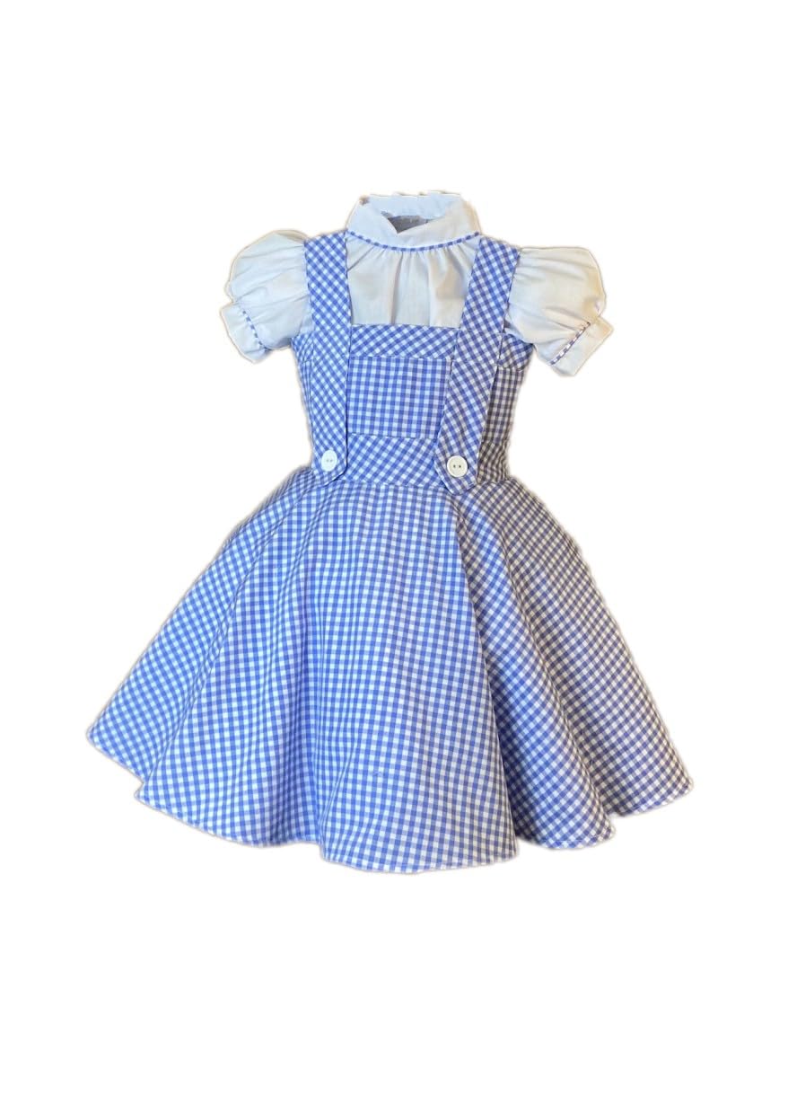 Ruikajia Dorothy Costume Girls Fairytale Dress Halloween Costume