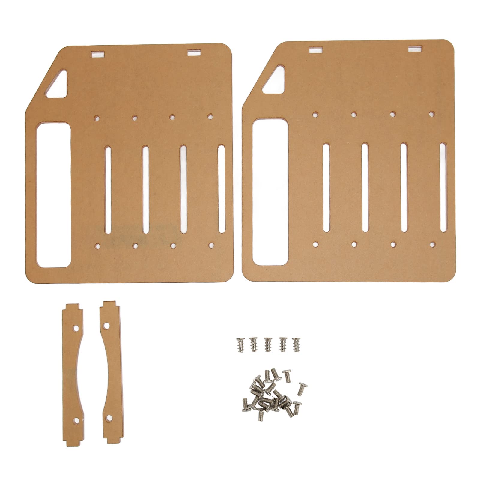 Goshyda3.5in Hard Drive Bracket, Desktop Transparent Acrylic Hard Drive Bracket, DIY 3.5in Hard Disk Shelf HDD Cage (4 Layers)