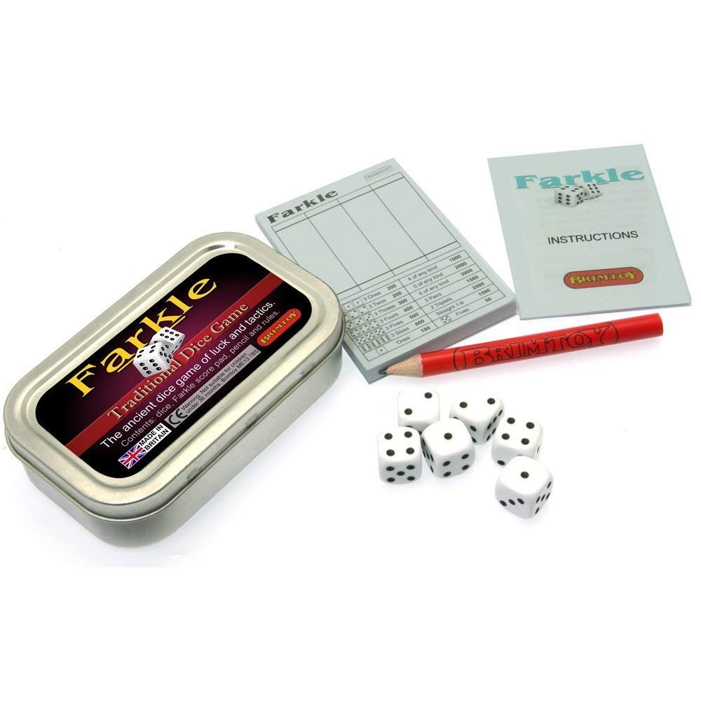 Pocket/Travel Farkle Dice Game